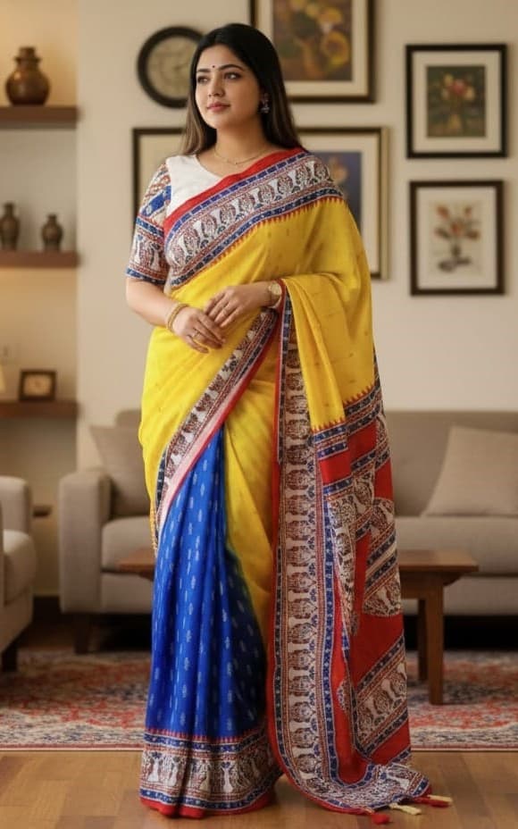 Boishakhi Sharee Collection (With Blouse Piece)